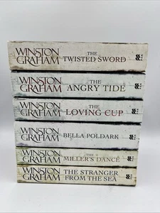 Winston Graham • Poldark series • 6 Book Lot • Very Good Condition - Picture 1 of 5