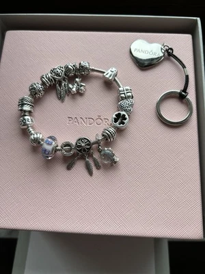 Pandora Armband Charm Anhänger Silber - Bild 1 von 2