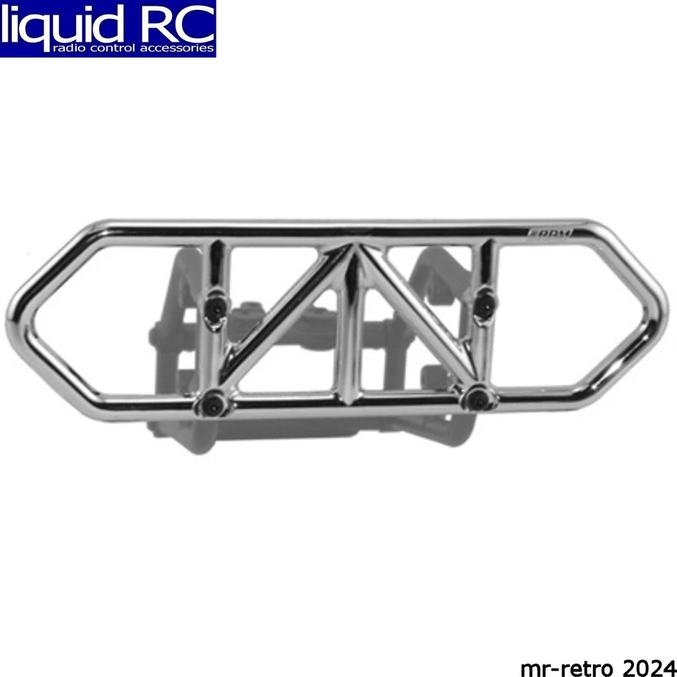 RPM R/C Products 80123 Rear Bumper Chrome: Slash 4x4 - Image 1 of 1