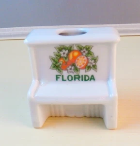 Vintage Florida Souvenir Klavier Zahnstocher Halter - Bild 1 von 6