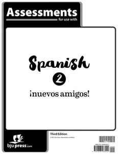 BJU Press- Spanish 2 Tests 3rd edition 517763 - Picture 1 of 1