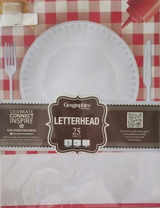Geographics Letterhead Invitation Paper Picnic - Picture 1 of 1