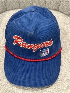 New York Rangers Vintage Universal Industries Snapback Cap Hat - Picture 1 of 5