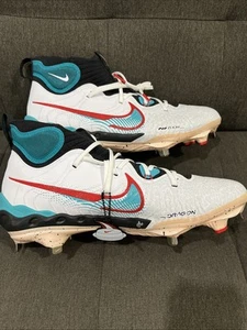 Nike Alpha Huarache Air NXT Metal Baseball Cleats FZ7343-103 SIZE 14 VERY RARE - Picture 1 of 7