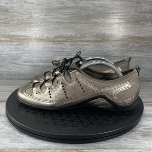 Zapatillas Ecco Mujer Vibration II Bronce Cuero Metálico Talla EU 36 US 6 - Imagen 1 de 10