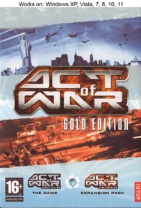 Act of War: Gold Edition PC Game 2006 Windows 10 11 Direct Action High Treason - Bild 1 von 2
