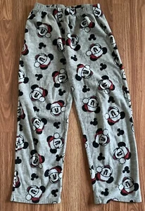 Kid’s DISNEY MICKEY MOUSE Fleece Lounge Pants, Size 8 - Picture 1 of 8