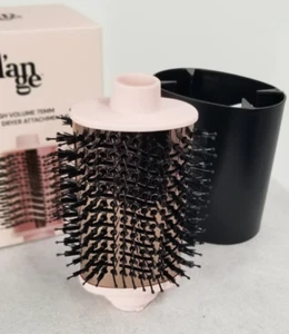 L'Ange High Volume 2 in 1 Brush Dryer Attachment Barrel Blush NEW - Imagen 1 de 5