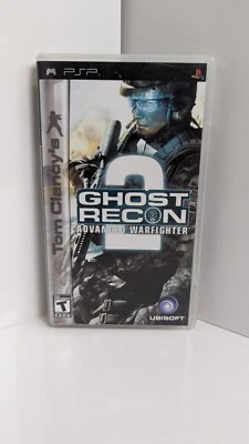 Ghost Recon Advanced Warfighter 2 Tom Clancy’s (Sony PSP)  CIB W/ Manual Tested  - Image 1 of 4
