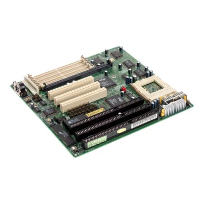 Motherboard Baby-At Shuttle HOT-555 Socket 7 Simm Sdram Isa PCI - Image 1 of 3