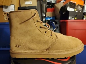 UGG HARKLEY CHESTNUT HERREN STIEFEL WILDLEDER REINE WOLLE 1016472 GR. 15, BRANDNEU* - Bild 1 von 6