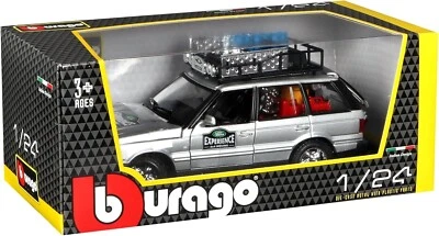 Range Rover Land Rover Experience 4x4 Silver Burago Bburago 1:24 Nuovo 1/24 - Immagine 1 di 4