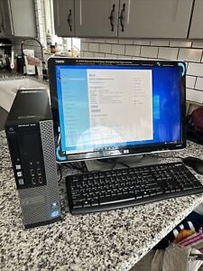 Dell Optiplex 7010 Core i7 4gb Tower + Hp W2207h Monitor + Mouse & Keyboard