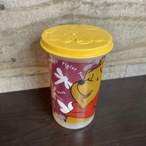 Vintage Tupperware Winnie the Pooh Tigger & Piglet Tumbler Cup Lid Storage Y2K - Picture 1 of 9