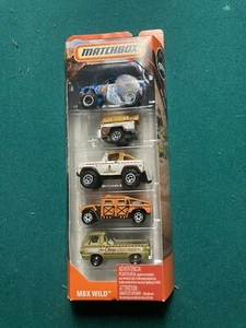 Matchbox MBX Wild Off Road 2019. New In Box. 5 Cars In Box. - Picture 1 of 3