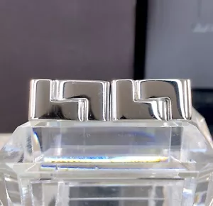 Dunhill Cufflinks 007 James Bond 2002 Die Another Day 925 Sterling Silver w/Box - Picture 1 of 18