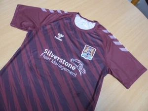 NORTHAMPTON TOWN FC | UN-NUMBERED DAMAGED TRAINING T-SHIRT 2021-2022 | SIZE S - Picture 1 of 6