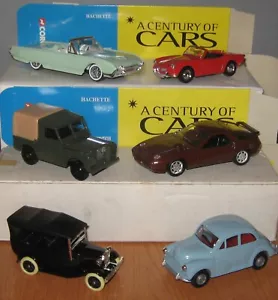 Hachette A Century of Cars Corgi & Solido Models Discount P&P for multi - Picture 1 of 40