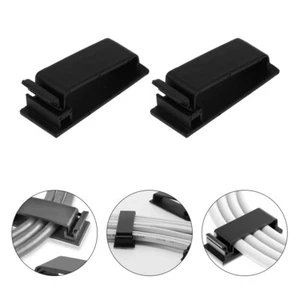 Cable Manager Keeper Charging Cord Organizer Silicone Cord Clips - Photo 1/10