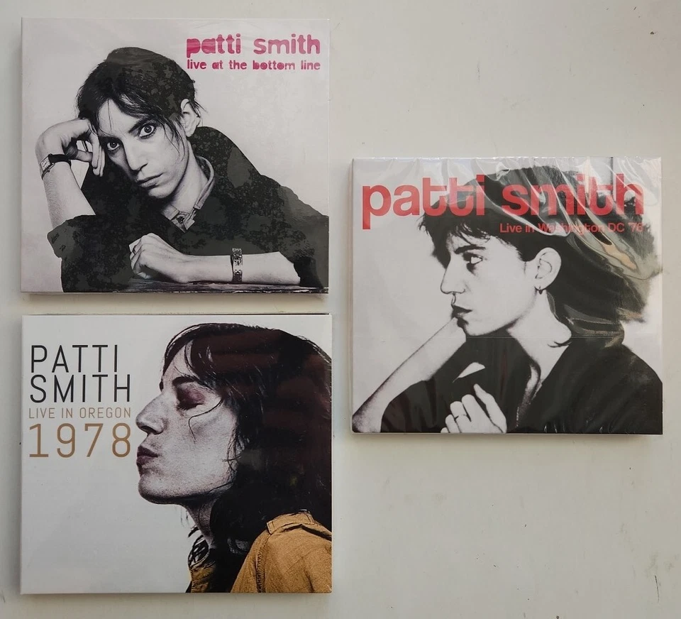 Lot Of 3 x Patti Smith - Live - 3 x Double CD Set NEW & SEALED - 6 Discs Foto 1 de 4