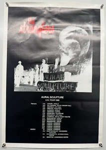 The Stranglers Poster Original Aural Sculpture UK Tour Promotion Feb-Mar 1985 - Picture 1 of 12
