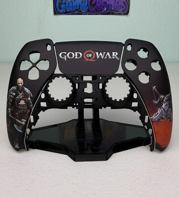 Kratos God of War Custom Replacement Faceplate Shell for PS5 Controller