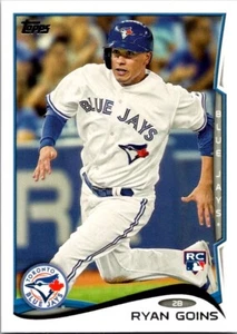RYAN GOINS 2014 TOPPS ROOKIE TORONTO BLUE JAYS - Picture 1 of 2