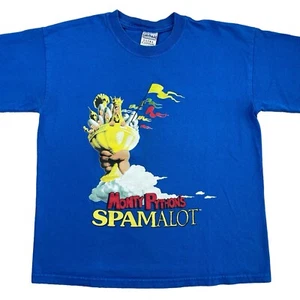 VTG Boys/ Kids Monty Python’s Spamalot Broadway Musical t-shirt size YOUTH L - Picture 1 of 10