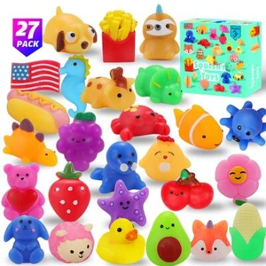 Squishy Toys, 27-Pack Squishies Party Favors for Boys Girls Kids, Mochi Mini ... - Picture 1 of 6