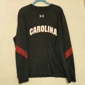 UNDER ARMOUR UNIVERSITY OF SOUTH CAROLINA GAMECOCKS LONG SLEEVE. UNISEX, LARGE - Picture 1 of 12