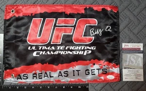 Ultimate Fighter ~Billy Quarantillo~ Firmado UFC MMA 10"x15" Bandera/Estandarte JSACOA - Imagen 1 de 21