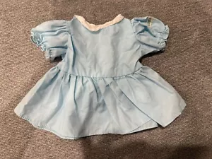 Vestido azul vintage repollo parche Holland World Traveler Cpk - Imagen 1 de 4
