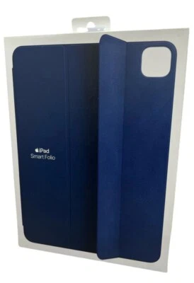 Genuine Apple iPad Pro Smart Folio Case 12.9" inch 3rd - 6th Gen Deep Navy [NEW] - Image 1 of 4