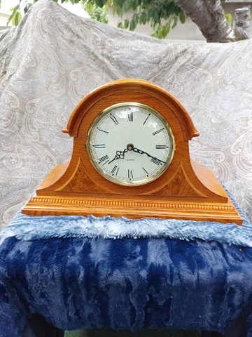 Hermle Amelia Oak Mantel Clock... Originally Cover