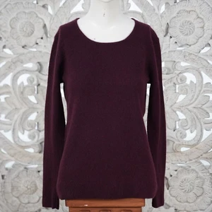 Stitch Fix Burgunder 100% Kaschmir Pullover Damen M - Luxuriös & Weich - Bild 1 von 6