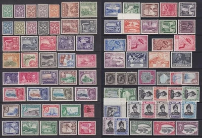 British Commonwealth GV, GVI, QEII Sets, Part Sets. MM. Cat app £490 - Image 1 of 4