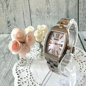 Reloj SEIKO Rukia 1B22-0AZ0 Tonneau Solar Radiocontrolado Usado - Imagen 1 de 5