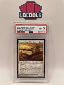 Brimaz King of Oreskos - Born of the Gods FOIL - MTG - PSA 10 Pop 1 - Picture 1 of 2