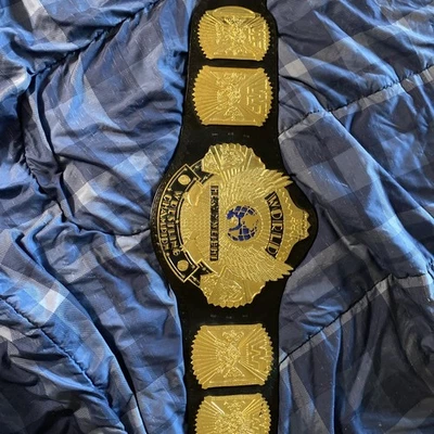 WWF Wings d Eagle Wrestling Championship Belt - Image 1 of 4