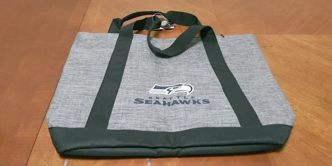 NFL Seattle Seahawks Grey Tote Bag - NonInsulated - FOCO Brand Cover