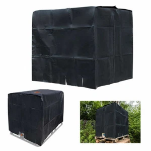 IBC Tote Cover 265 Gallonen Wassertank Schutzhülle für 1000L Tragetasche schwarz 210D - Bild 1 von 14