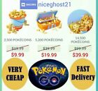 Pokemon Go Pokecoins for VERY CHEAP: 1,200-101,500 Coins