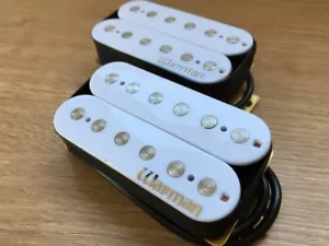 Warman Lil' Hot White Devils. Matched pair of humbucker pickups 13.78k and 7.12k - Picture 1 of 7