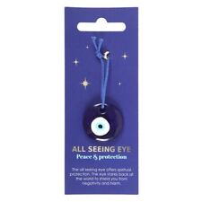All Seeing Eye Hanging Glass Protection Charm