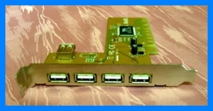 USB 2-Erweiterungskarte (PCI – 5 Port - Bild 1 von 2
