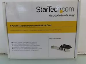 StarTech PEXUSB3S4V 4-Port PCI Express SuperSpeed Controller Card - Afbeelding 1 van 9