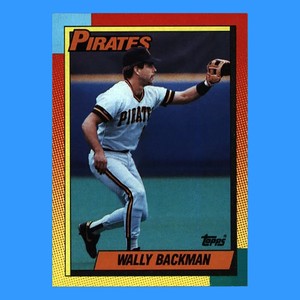 1990 Topps Traded Baseball #5T - Wally Backman [Base] Pittsburgh Pirates EX-MT