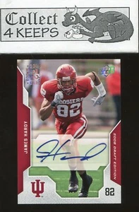 2008 UD Draft Edition Rookie Autograph #47 James Hardy RC (Indiana) - Picture 1 of 2