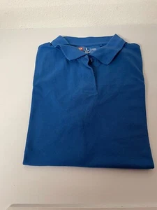 e. s. Original Engelbert Strauss - Poloshirt cotton Damen - Gr. L - blau - TOP - Bild 1 von 2
