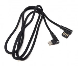 Micro USB Câble Gauche Coudée Sur Réversible USB Interface Type A, - Photo 1 sur 4